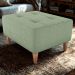 Puff Para Sala Piva 62 cm Tecido Boucle F494 Oliva Milani Store