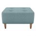 Puff Para Sala Piva 62 cm Tecido Boucle F495 Azul Milani Store
