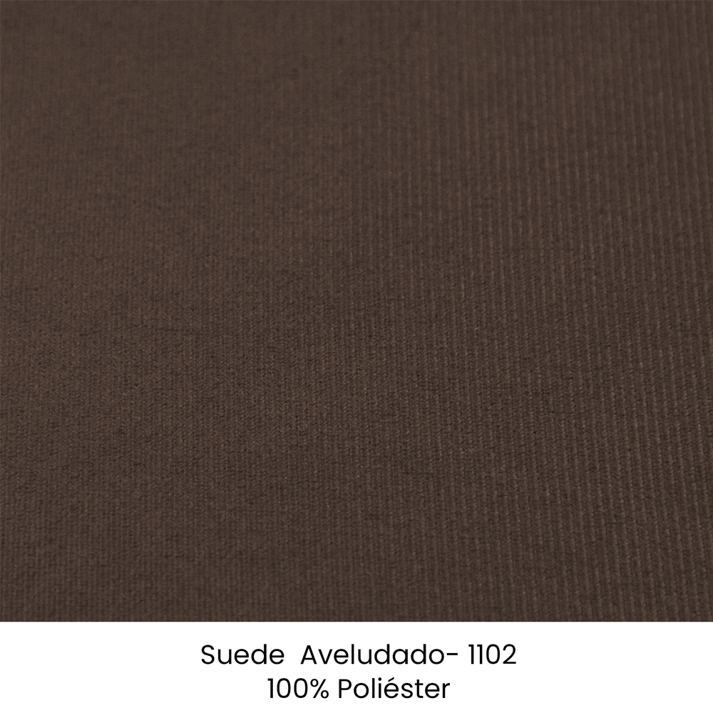 Puff Recamier Retro Vic 140cm Suede 1102 Ezz