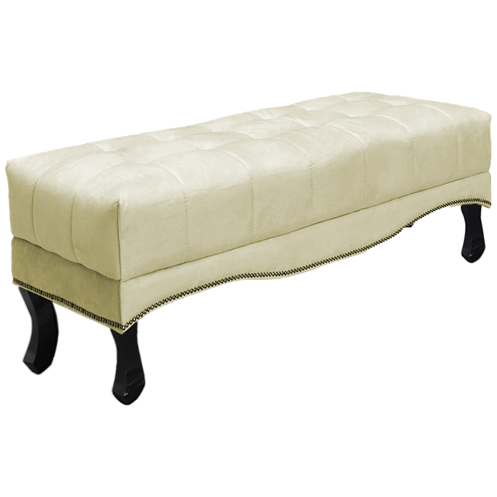 Puff Recamier Retro Vic 195cm Suede 1100 Ezz