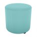 Puff Redondo Copenhage 43cm Veludo Deluxe Verde Milani Store
