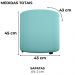 Puff Redondo Copenhage 43cm Veludo Deluxe Verde Milani Store