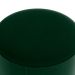 Puff Redondo Copenhage Veludo Maserati Verde Milani Store