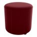 Puff Redondo Copenhage Veludo Maserati Vermelho Milani Store