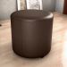 Puff Redondo Decorativo Copenhage Corano Marrom Milani Store