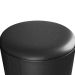 Puff Redondo Decorativo Copenhage Corano Preto Milani Store