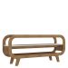 Rack Bancada Para TV 42 Pol 122 cm MDF Cinamomo Off White ARLY