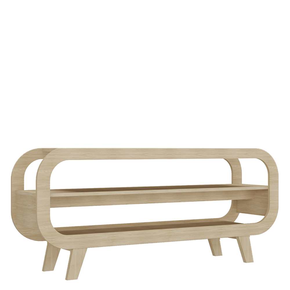 Rack Bancada Para TV 42 Pol 122 cm MDF Naturale ARLY