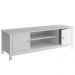 Rack Bancada Para TV 42 Pol 2 Portas 146 cm R606 Branco Dtall