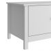 Rack Bancada Para TV 42 Pol 2 Portas 146 cm R606 Branco Dtall