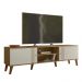 Rack Bancada Para TV 75 Pol 180 cm Denv Nature Off White PLLA