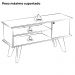 Rack Bancada Para Tv 50 Pol 1P 120 cm Cinamomo Off White ARLY