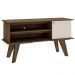 Rack Bancada Para Tv 50 Pol 1P 120 cm Pinho Off White ARLY