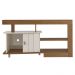 Rack Bancada Para Tv 50 Pol 1P 122 cm Cinamomo Off White ARLY