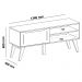 Rack Bancada Para Tv 60 Pol 134 cm 4710 Cinamomo Off White ARLY