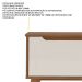 Rack Bancada Para Tv 60 Pol 134 cm 4710 Cinamomo Off White ARLY