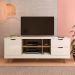 Rack Bancada Para Tv 65 Pol 160 cm 4225 Off White Carvalho ARLY