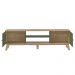 Rack Bancada Para Tv 75 Pol 180 cm 4534 Carvalho Menta ARLY