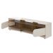 Rack Bancada Para Tv 86 Pol 220 cm 4501 Off White Pinho ARLY