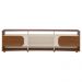 Rack Bancada Para Tv 86 Pol 220 cm 4502 Cedro Off White ARLY