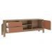 Rack Bancada Tv 65 Pol Nature 160 cm Carvalho Terracota ARLY