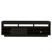 Rack Bancada Tv 75 Pol 180 cm 1P De Correr Preto ARLY