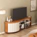 Rack Bancada Tv 75 Pol 180 cm 4699 Cinamomo Off White ARLY