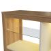 Rack Com LED 02 Prateleiras em Vidro 136cm Mel Arenas PRODDY