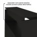 Rack Com Painel TV 75 POL Aparador E Mesa De Centro Preto ARLY