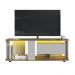 Rack Moderno Com LED 01 Gaveta 136cm Mel Arenas PRODDY