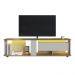 Rack Moderno Com LED 01 Gaveta 180cm Mel Arenas PRODDY