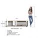 Rack Moderno Com LED 01 Gaveta 180cm Mel Arenas PRODDY
