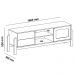 Rack Para Sala Tv 65 Pol 160 cm 4578 Carvalho Terracota ARLY