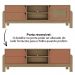 Rack Para Sala Tv 65 Pol 160 cm 4578 Carvalho Terracota ARLY