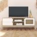 Rack Para Sala Tv 65 Pol 160 cm 4606 Naturale Branco ARLY