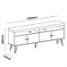 Rack Para Sala de Tv 75 Pol 160 cm 4217 Carvalho Off White ARLY