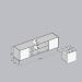 Rack Para TV 65 Polegadas 2P 2G 180 cm 2153 Oak Ferrolack Milani Store