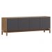 Rack Para TV 65 Polegadas 2P 2G 180 cm 2153 Tauari Concret Milani Store