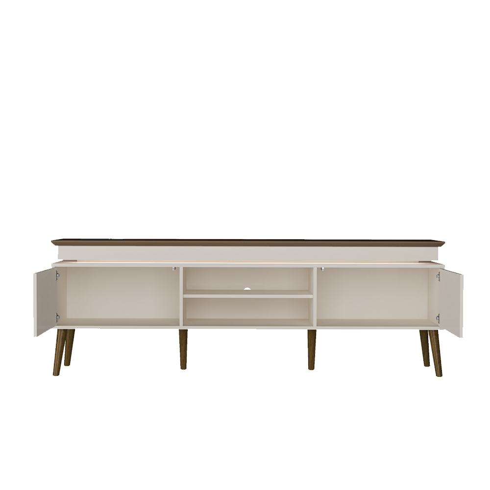 Rack Para TV 75 POL 2 Portas 180 cm 4379 Pinho Off White ARLY