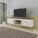 Rack Para TV 75 POL 2 Portas 180 cm 4379 Pinho Off White ARLY