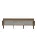 Rack Para TV 75 POL 2 Portas 180 cm 4704 Cinamomo Off White ARLY
