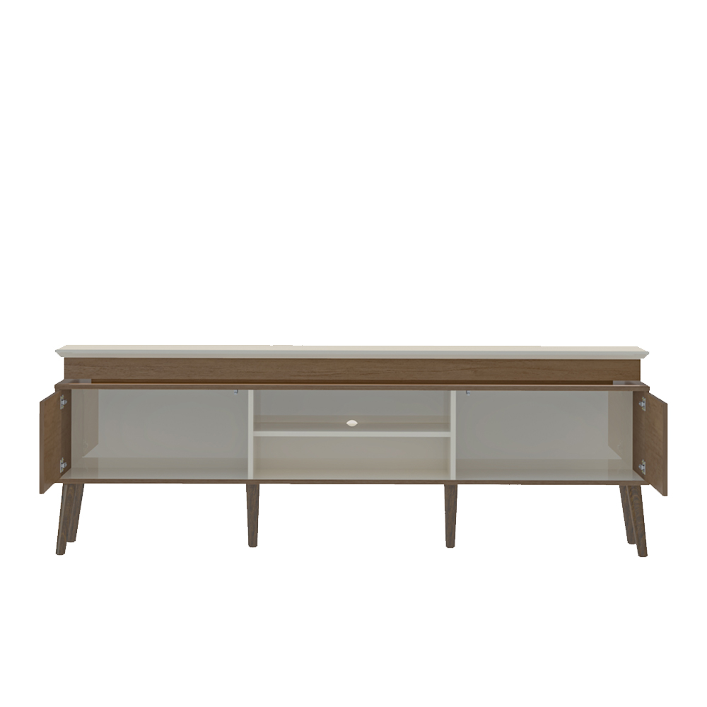 Rack Para TV 75 POL 2 Portas 180 cm 4704 Cinamomo Off White ARLY