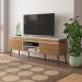 Rack Para TV 75 POL 2 Portas 180 cm 4704 Cinamomo Off White ARLY