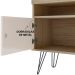 Rack Para TV Mesa de Centro RMC42 Carvalho Off White ARLY