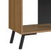 Rack TV 50 Polegadas 01 Gaveta 136cm Preto Mel PRODDY