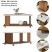 Rack Tv 65 Pol 160 cm Aparador e Mesa Centro Cinamomo Off White ARLY