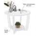 Rack Tv 65 Pol Buffet e Mesa De Centro Branco Naturale ARLY