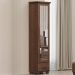 Sapateira 1 Porta Espelho Madeira Maciça 194x47 cm 2255 Cafe Milani Store