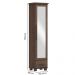 Sapateira 1 Porta Espelho Madeira Maciça 194x47 cm 2255 Cafe Milani Store