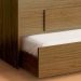 Sofá Bicama Solteiro 2 Gavetas 193x85 CM08 Diamond Dtall